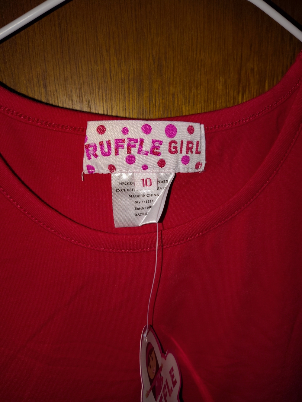 Set Of 4 Set Ruffle Girl Out Fits - Picture 9 of 10
